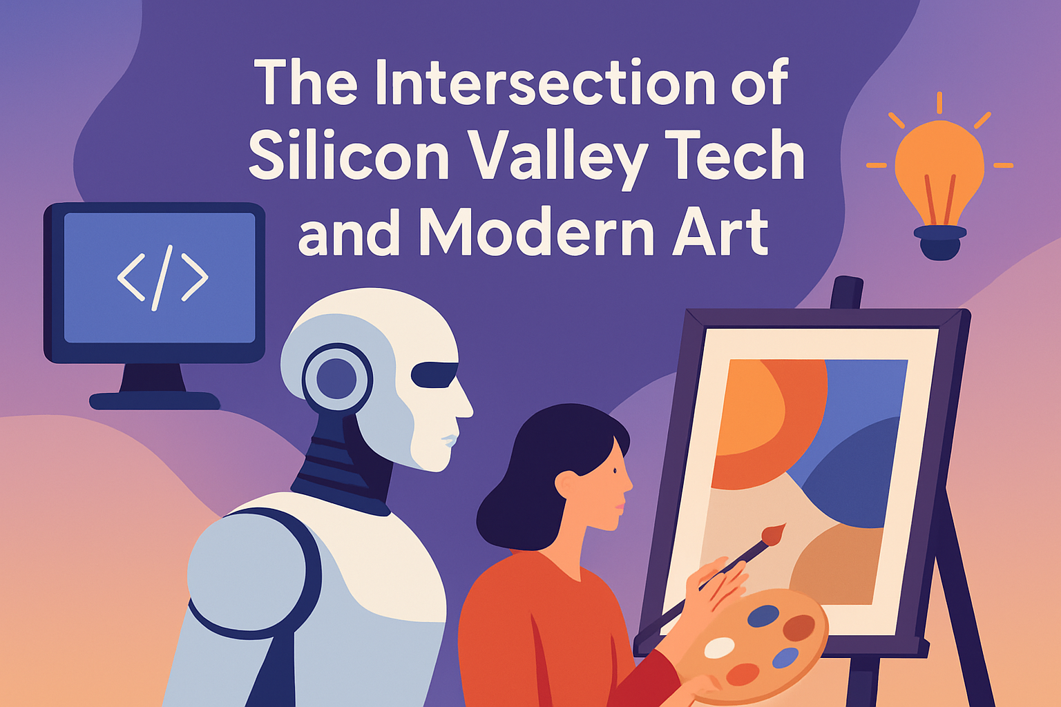 The Intersection of Silicon Valley Tech and Modern Art