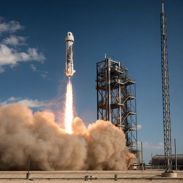Blue Origin's Space Strategy and Reusable Rocket Edge