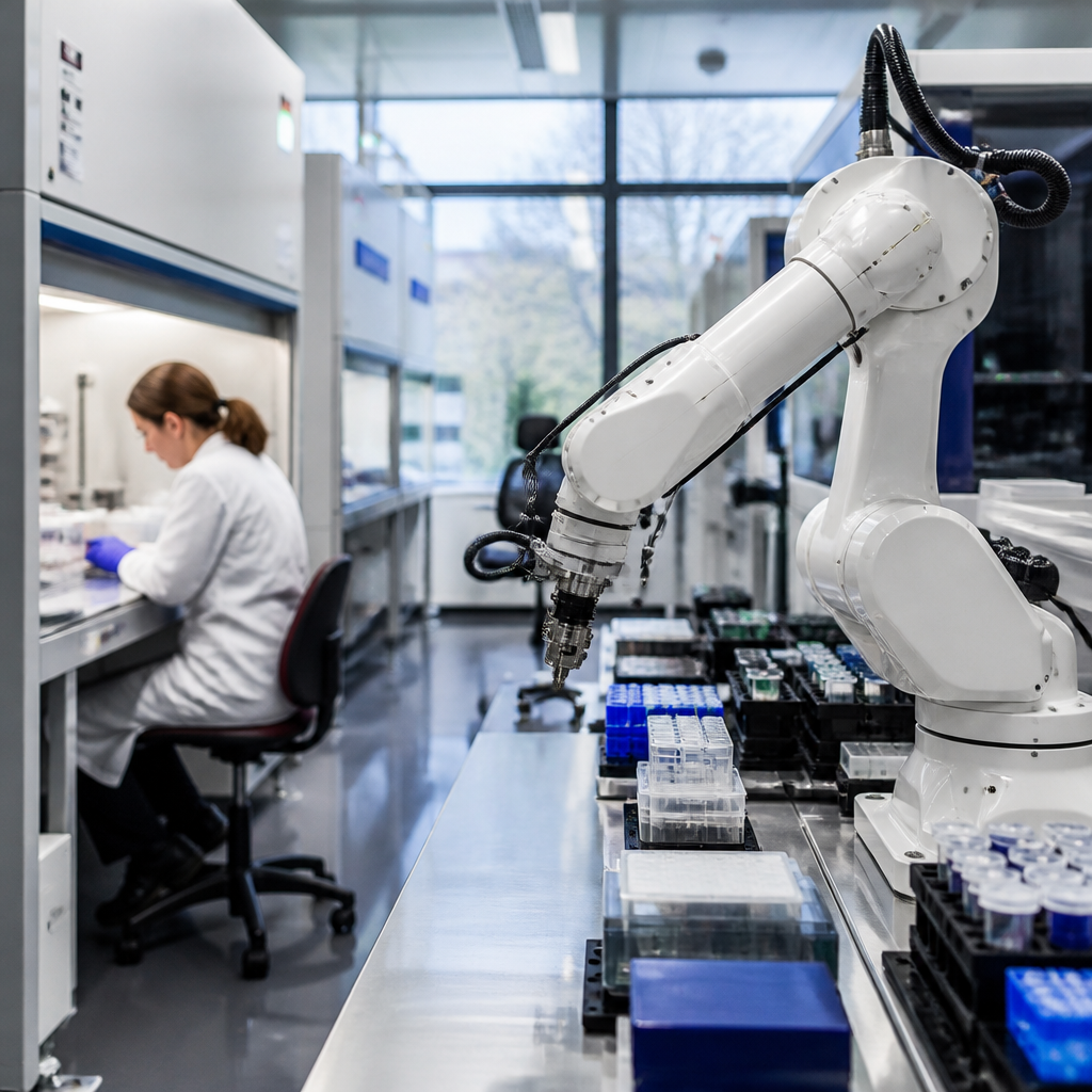 Autonomous Labs in Biotech: How Robots and AI Are Changing R&D